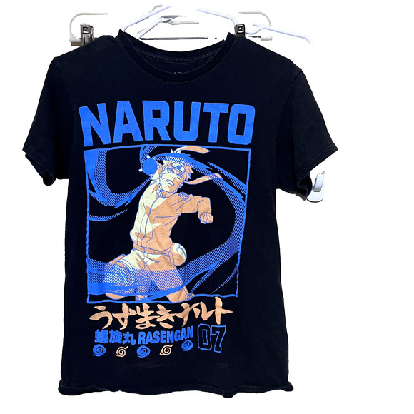 Naruto Shirt Mens S Vizmedia Shippuden Collection Rasengan 2007 Tee Black - Picture 1 of 5